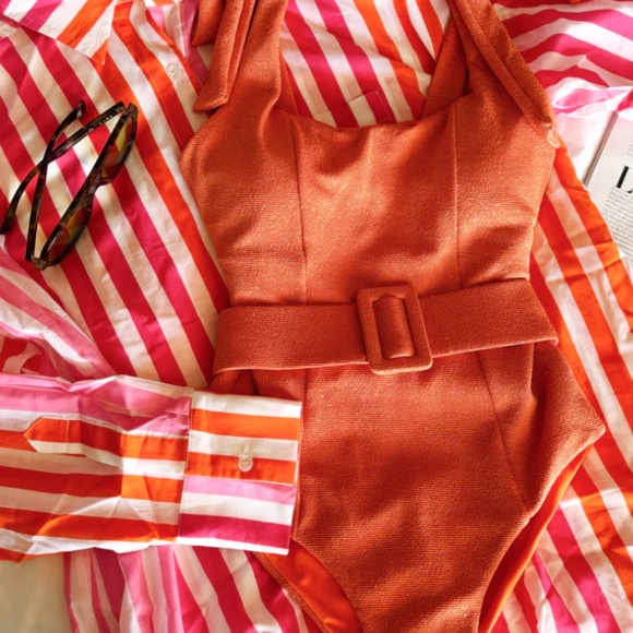 BEACH RIOT Alexa Top Sunset Stripes S/M NEW IN BAG - Picture 8 of 12